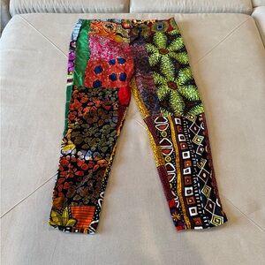 Colorful Patchwork Pants